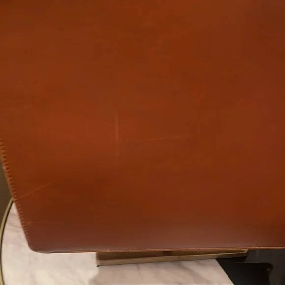 Chanel Logo Embroidered Top Handle Brown Bag - Picture 3 of 11